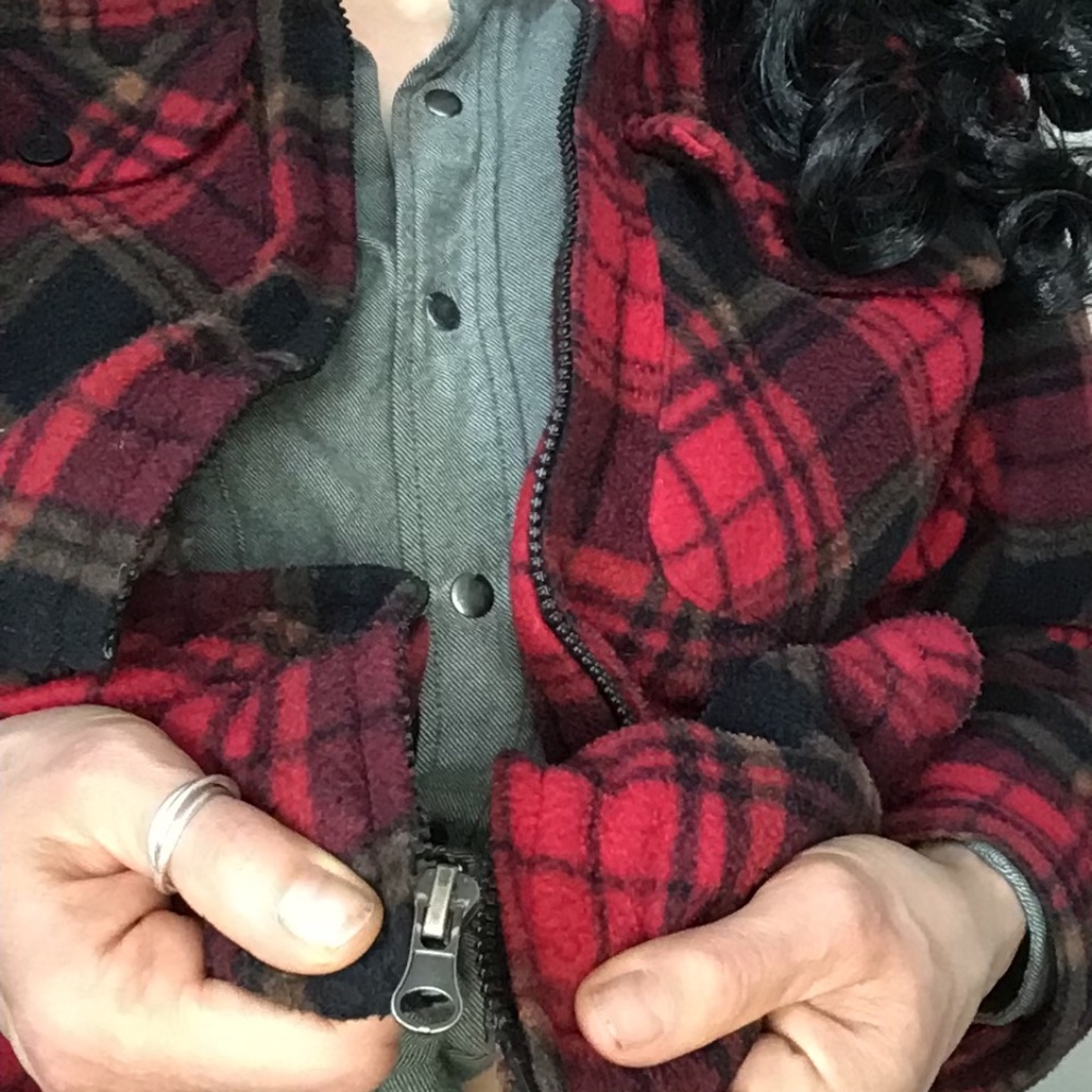 Red Plaid Jacket - Picture 14 of 16